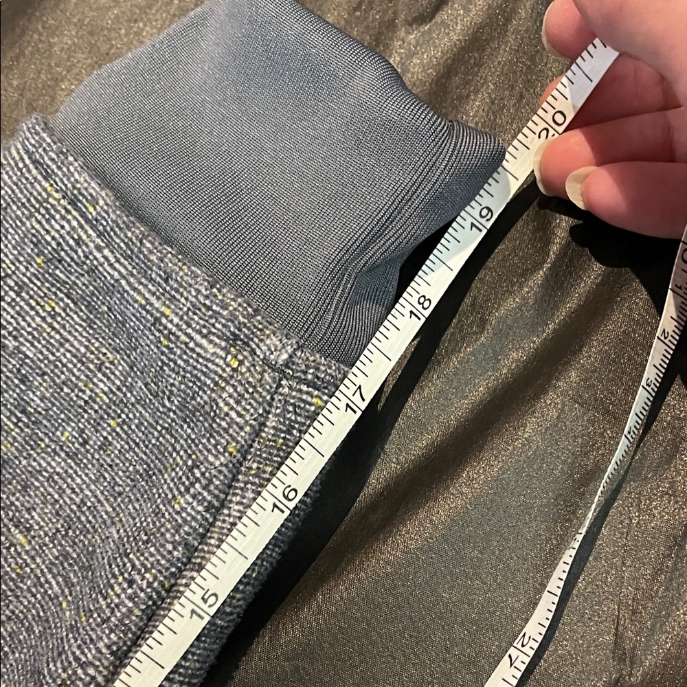 3 for $30 Ashworth Men's Heather Gray Zip-Up Sweater/ Hockey inspired - Picture 5 of 7